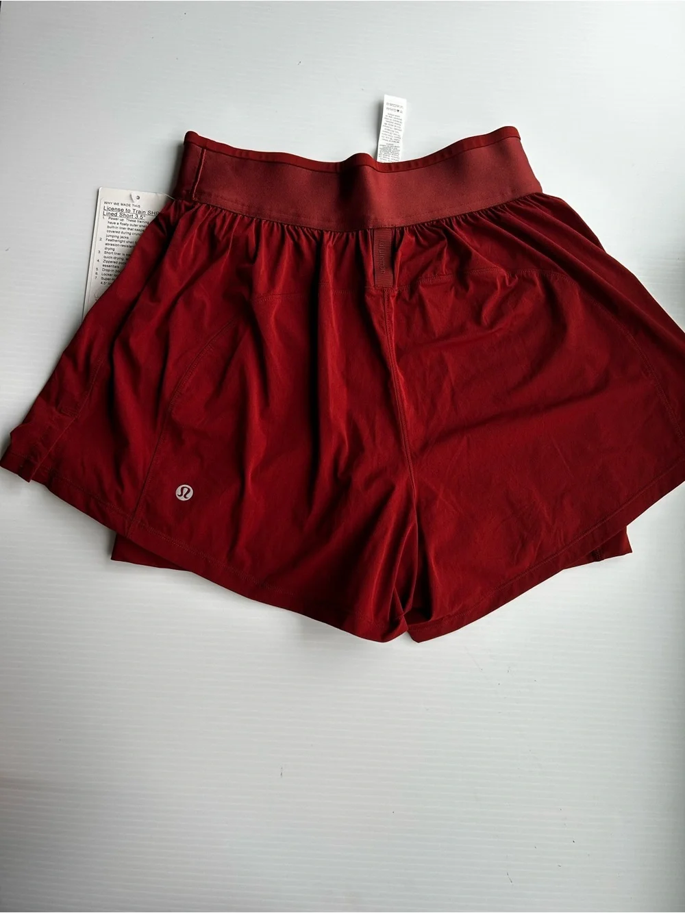 lululemon License to Train Super-High-Rise 2-in-1 Short